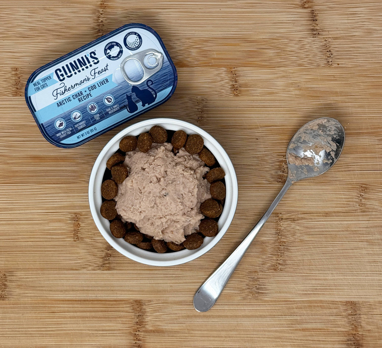 Arctic Char & Cod Liver Recipe 3 Oz Cat Can (85g)