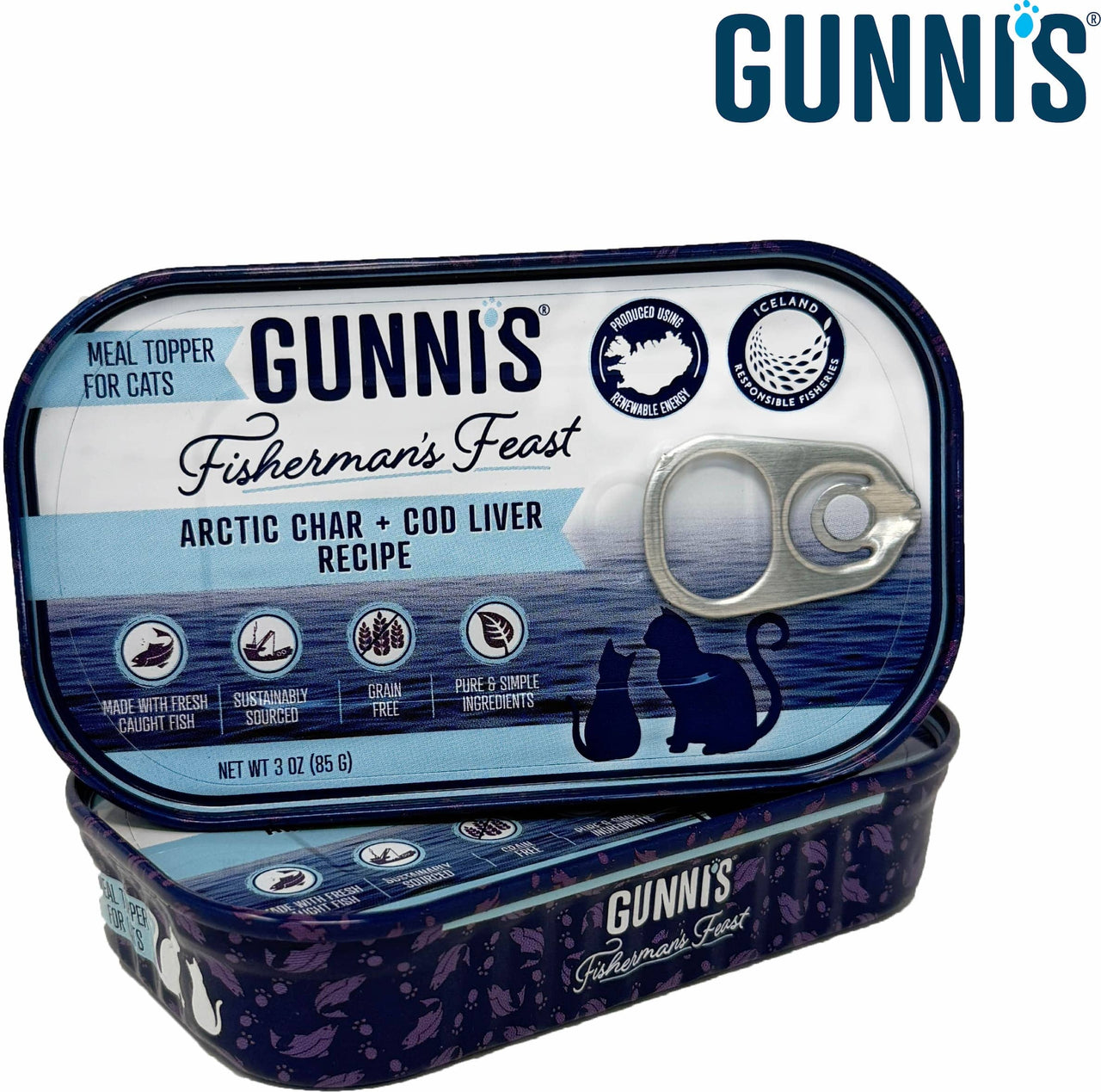 Arctic Char & Cod Liver Recipe 3 Oz Cat Can (85g)