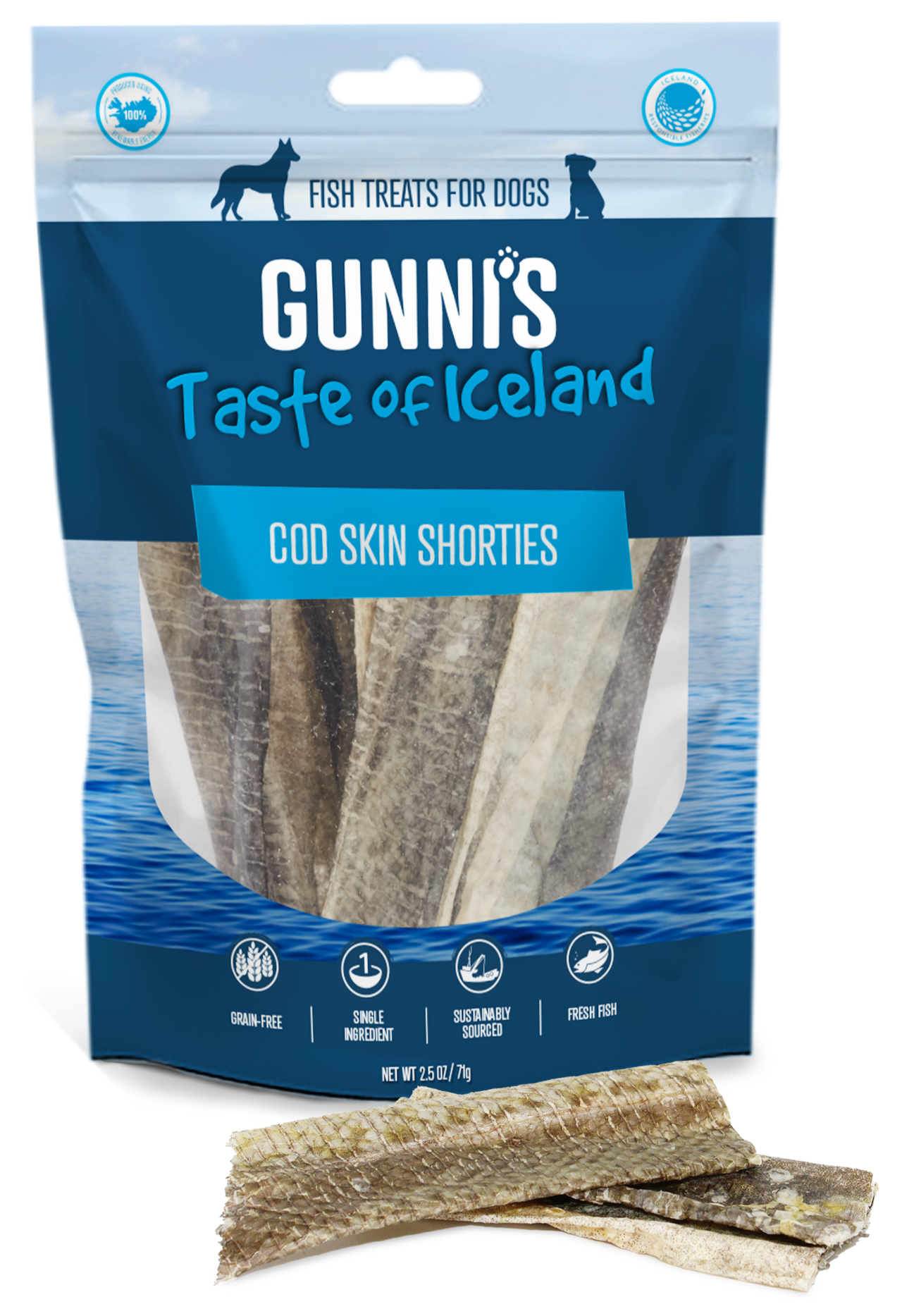 Cod Skin Shorties 2.5 Oz (71g)