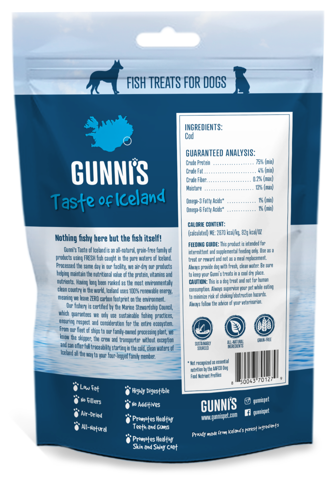 Cod Skin Shorties 2.5 Oz (71g)