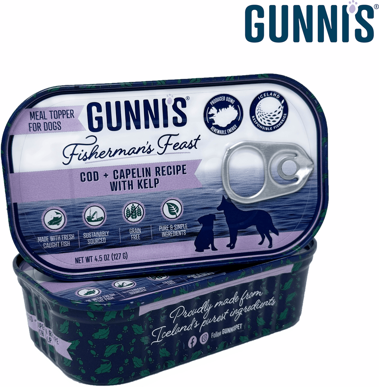 Cod & Capelin Recipe with Kelp 4.5 Oz Dog Can (127g)