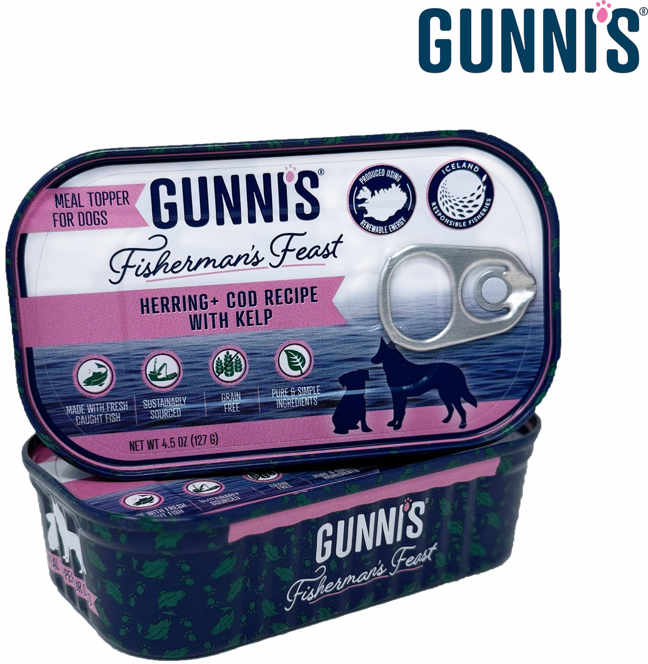 Herring & Cod Recipe with Kelp 4.5 Oz Dog Can (127g)