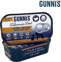 Salmon & Cod Liver Recipe with Kelp 4.5 Oz Dog Can (127g)