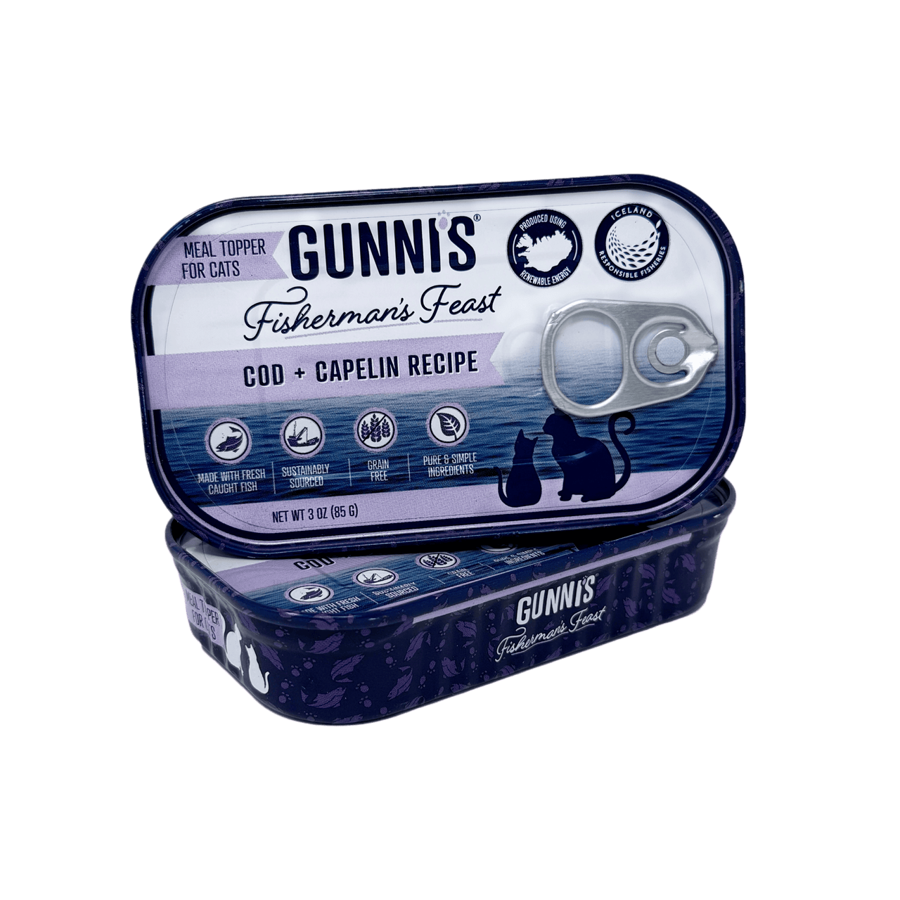 Cod & Capelin Recipe 3 Oz Cat Can (85g)