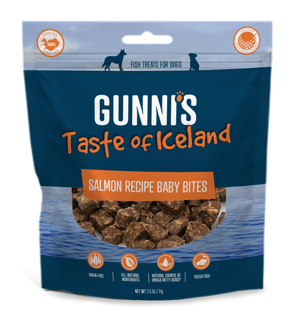 Salmon Recipe Baby Bites 2.5 Oz Bag (71g)