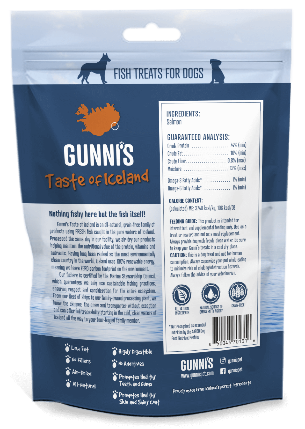 Salmon Skin Shorties 2 Oz (57g)